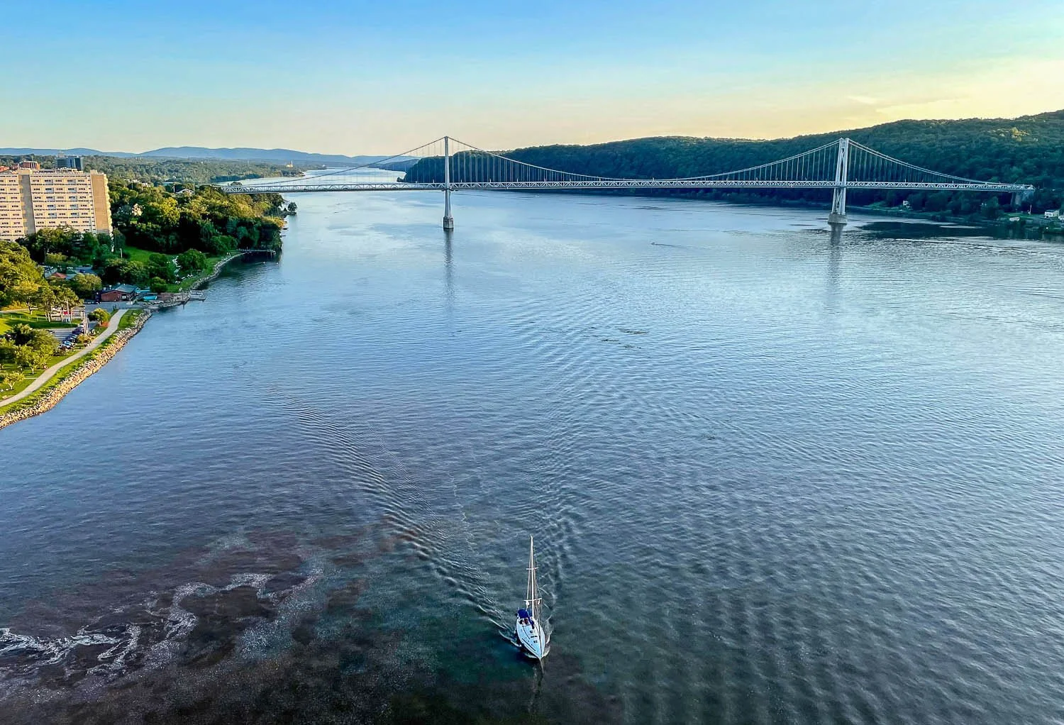 Walking Across the Hudson River: GWB, Tappan Zee and Walkway Over